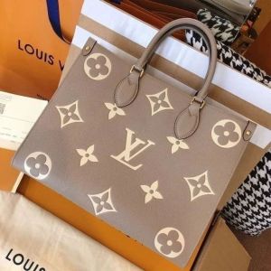 loui vuitton onthego mm empreinte with&double og box and dust bag 6010