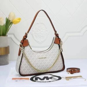 michael kor heather large shoulder bag with box 6517