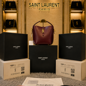 ysl saint laurent bucket with double box and dust bag premium quality 6429