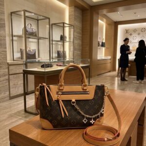 louii.s vuitton skyline handbag with box dustbag box 6524
