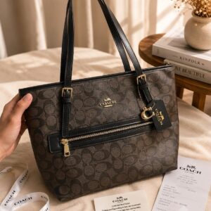 coac city hutton tote bag withbox 6534