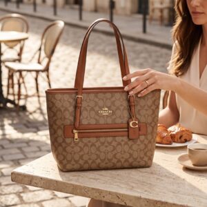 coac city hutton tote bag withbox 6535