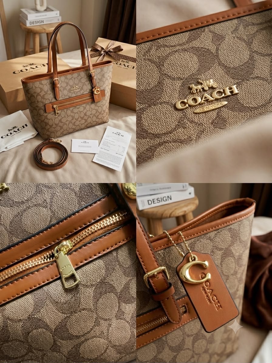 coac city hutton tote bag withbox 6535 coac city hutton tote bag withbox 6535