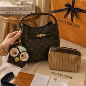 loui viutton lv bucket bag with branded box 6539