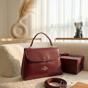coac vintage manor handbag with box 6309