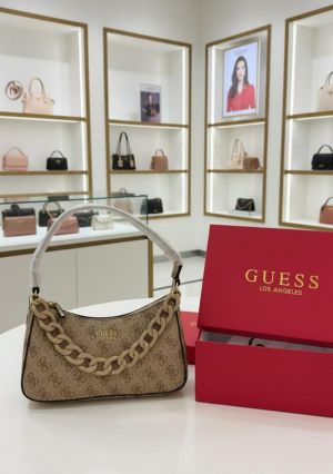 guess dea top zipper shoulder bag with box 6221 guess dea top zipper shoulder bag with box 6221