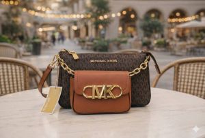 michael kor parker large empire signature logo 2 in 1 crossbody bag with og box dustbag 6403 michael kor parker large empire signature logo 2 in 1 crossbody bag with og box dustbag 6403