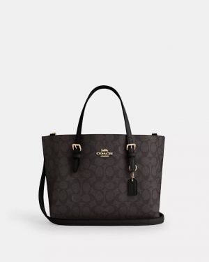 coac ollie leather tote bag with dust bag box & shoulder strap 6408 coac ollie leather tote bag with dust bag box & shoulder strap 6408