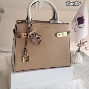 aldd lisbon womens white satchel with box 5772