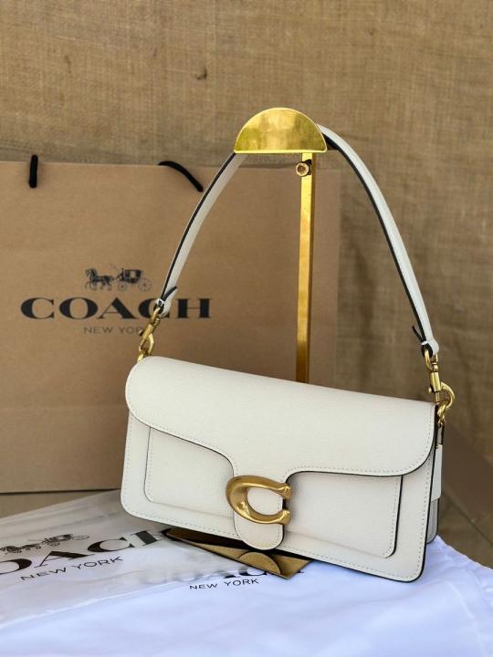 coacchh tabby 26 shoulderbag with originalbox dustcover 8202 1 white coacchh tabby 26 shoulderbag with originalbox dustcover 8202 1 white