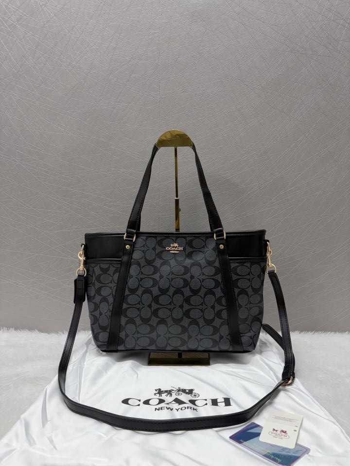 coachh gb baby bag 8328 black with original dustcover tags cards black coachh gb baby bag 8328 black with original dustcover tags cards black