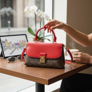 loui vuitton lv madeiline with box 6545