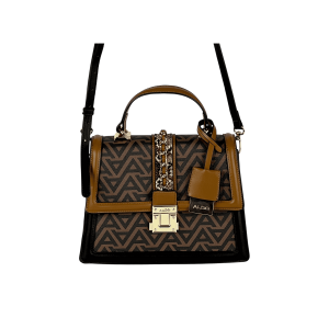 aldd nautical martissa medium satchel handbag with box 6393