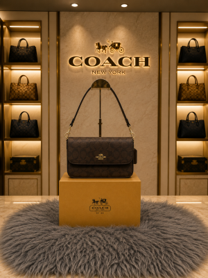 coac klare crossbody in blocked signature canvas with box 6413 coac klare crossbody in blocked signature canvas with box 6413