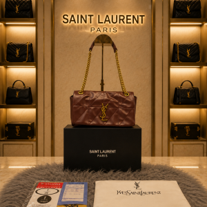 ysl saint laurent grain de poudre matelasse chevron medium monogram satchel black with box 6417