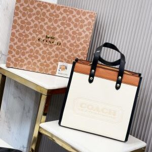 coac field tote bag with og folding box with 6467