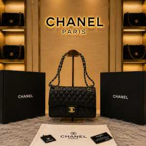 chane paris jumbo big size lather quality inner branding with box bill 6430