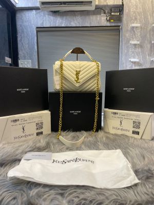 ysl saint laurent college medium chain bag dubble box packing 6439 ysl saint laurent college medium chain bag dubble box packing 6439