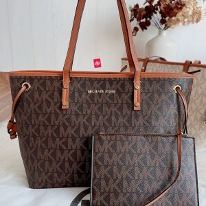michael kor tote bag with pouch & dust bag 1188