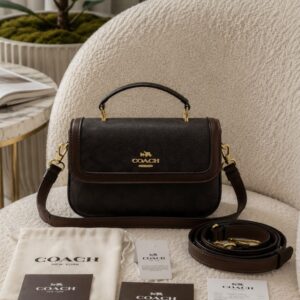 coac joseph handbag with box 6577