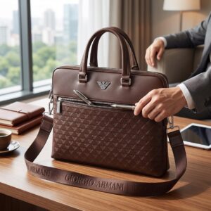 arman polished premium quality laptop bag 6581