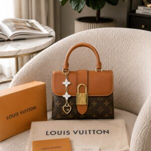 loui vuitton locky handbag with box 6588