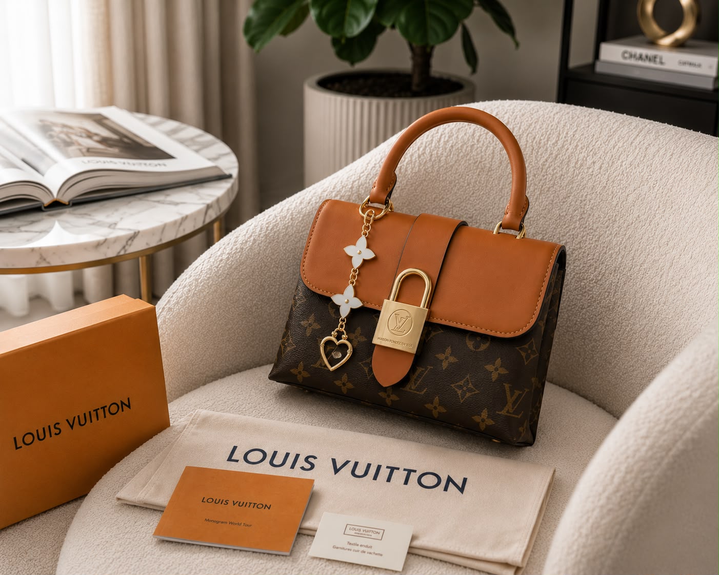 loui vuitton locky handbag with box 6588 loui vuitton locky handbag with box 6588