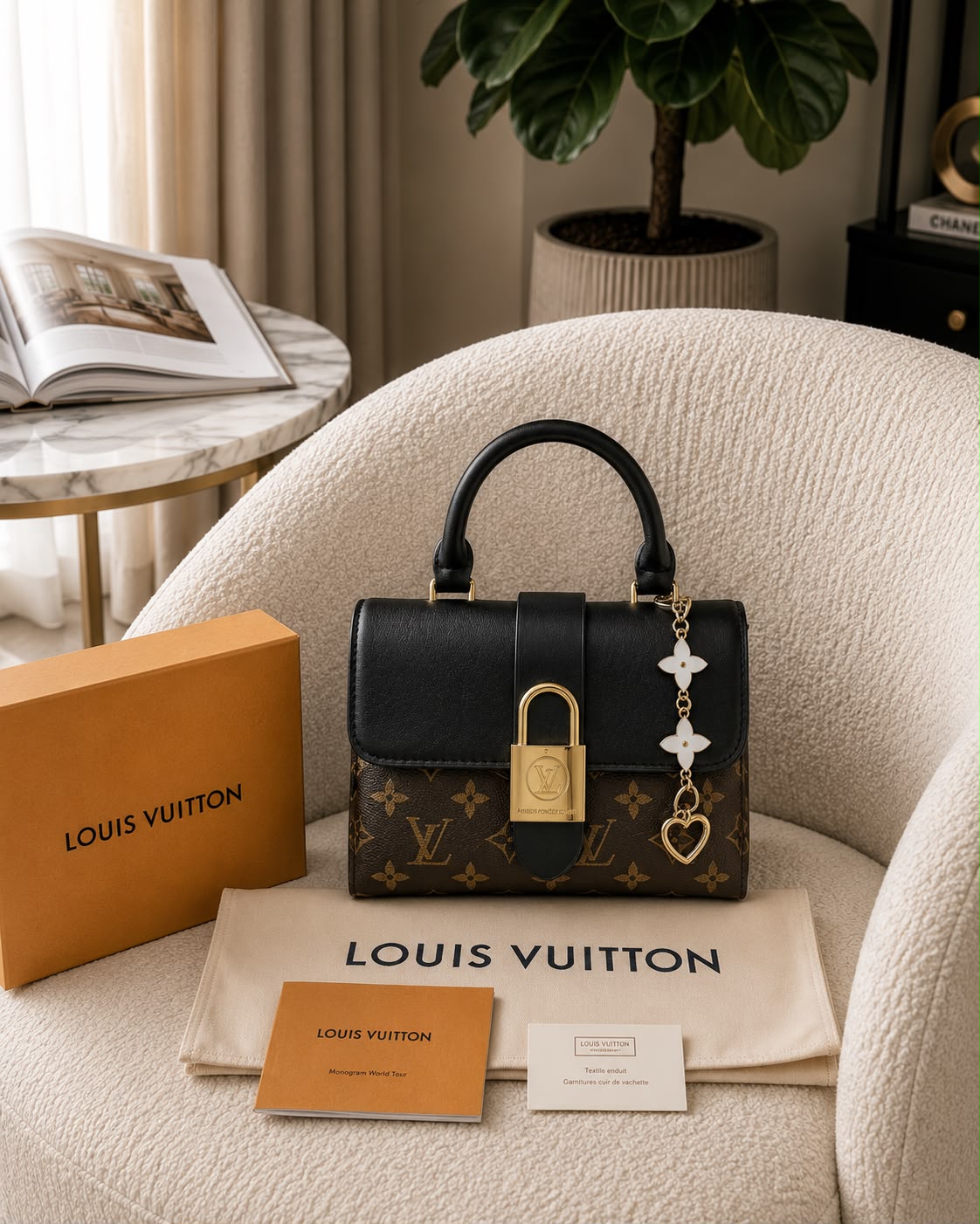 loui vuitton locky handbag with box 6589 loui vuitton locky handbag with box 6589