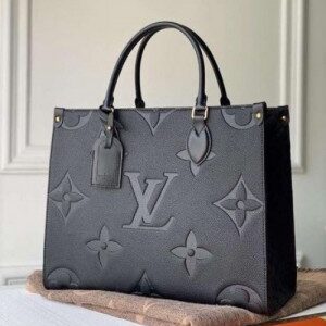 loui vuitton on the go tote bag with og box dust bag 1279