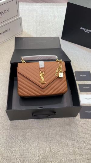 ysl saint laurent grain de poudre matelasse chevron medium monogram satchel black with box 6336 ysl saint laurent grain de poudre matelasse chevron medium monogram satchel black with box 6336