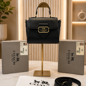 coac khaki morgan mini satchel with box 1913