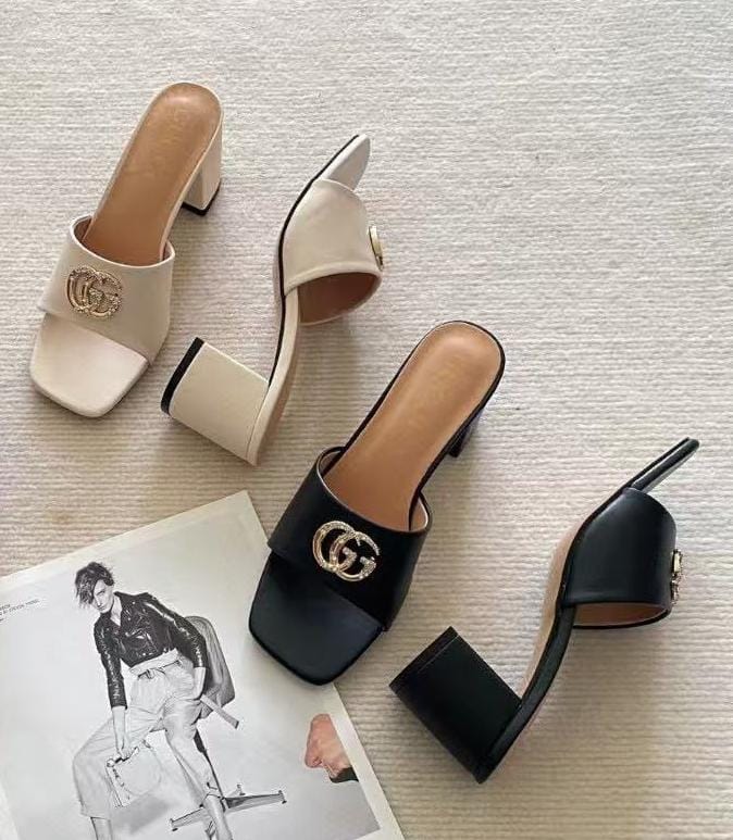 guccci gg logo mid heel slide sandal apricot interlocking g with og box & carry bag 2738 apricot guccci gg logo mid heel slide sandal apricot interlocking g with og box & carry bag 2738 apricot