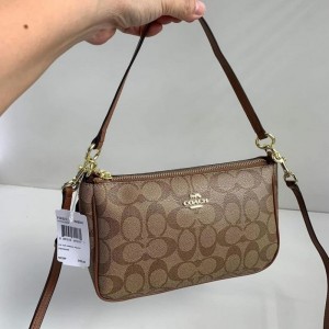 coac nolita shoulder sling bag with box dustbag slingbelt bill 1571