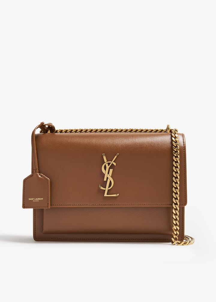 ysl saint laurent sunset medium chain shoulder bag with box dustbag bill 6618 ysl saint laurent sunset medium chain shoulder bag with box dustbag bill 6618
