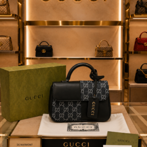 gucc gg marmont shoulder bag with dust bag box 6630
