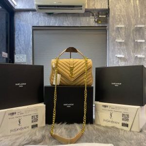 ysl saint laurent college medium chain bag dubble box packing 6438