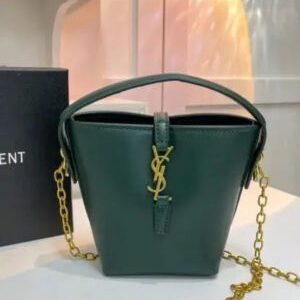 ysl bucket bag with og box(mirror black) 5617