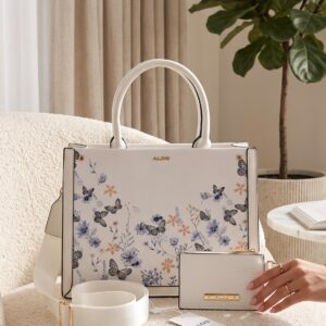alddo floral design handbag with box 6685