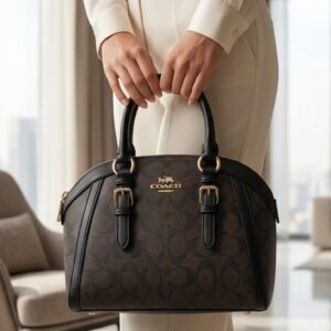 coac alma handbag with box 6692