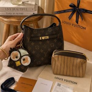 loui viutton lv bucket bag with branded box 6539