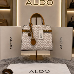 aldd lisbon womens white satchel with box 6594