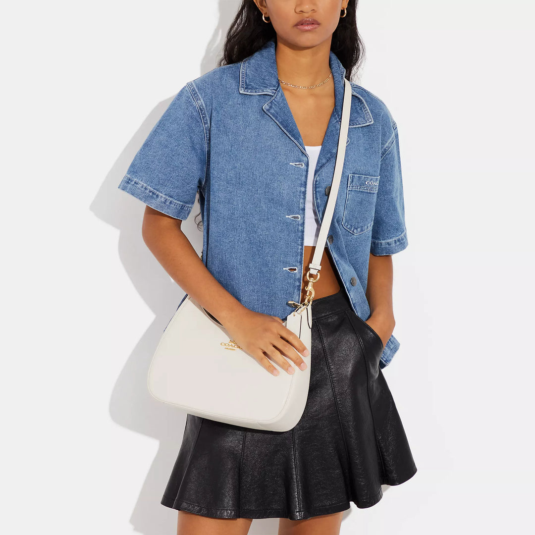 coacch teri hobo large shoulder bag with og box & dust cover 8006 litchi white coacch teri hobo large shoulder bag with og box & dust cover 8006 litchi white
