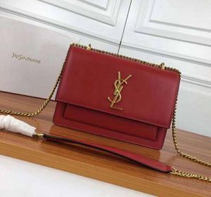 ysl saint laurent sunset medium chain shoulder bag with box dustbag bill 6617 ysl saint laurent sunset medium chain shoulder bag with box dustbag bill 6617