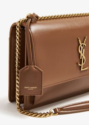 ysl saint laurent sunset medium chain shoulder bag with box dustbag bill 6618 ysl saint laurent sunset medium chain shoulder bag with box dustbag bill 6618