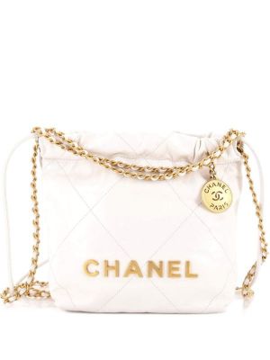 chane pre owned 22 chain hobo quilted calfskin mini crossbody bag with box 6619 chane pre owned 22 chain hobo quilted calfskin mini crossbody bag with box 6619