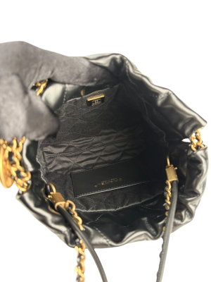 chane pre owned 22 chain hobo quilted calfskin mini crossbody bag with box 6620 chane pre owned 22 chain hobo quilted calfskin mini crossbody bag with box 6620