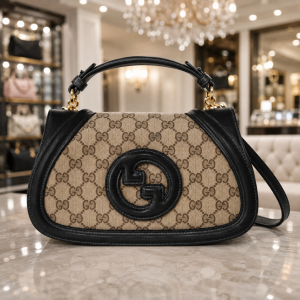 gucc blondie top handle sling bag with box dustbag slingbelt 6634