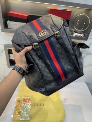 gucc ophidia gg supreme backpack with dust cover premium quality 6609 gucc ophidia gg supreme backpack with dust cover premium quality 6609