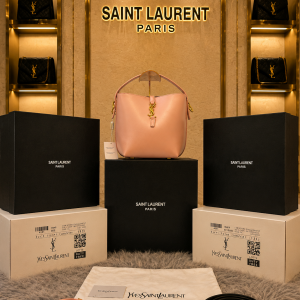 ysl saint laurent bucket with double box and dust bag premium quality 6428