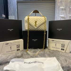 ysl saint laurent college medium chain bag dubble box packing 6439